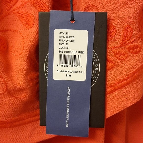 NWT, Rebecca Minkoff Rita Embroidered Dress - Picture 12 of 14